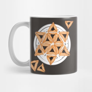 Purim Hamantash Hamantaschen Jewish Star Mug